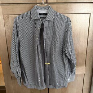 Nick Graham checkered dress shirt L/G
